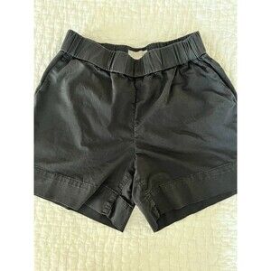Everlane Black Pull On Shorts Size 4 EUC